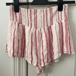 WORN ONCE Cotton Candy LA flowy shorts